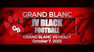 Grand Blanc JV Black Football Highlights